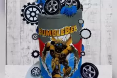 bumble-bee-transfomers-custom-cake-for-boys-birthday