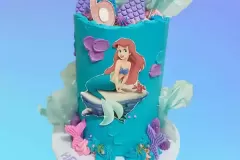 customized-mermaid-Edible-art-cakes-for-girls