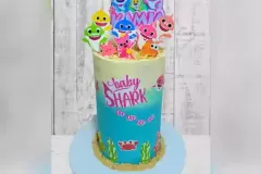 baby-shark-customized-cake-for-girls